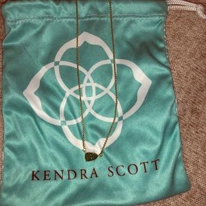 Green Druzy Kendra Scott necklace